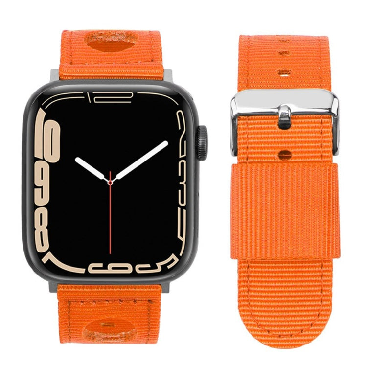 Timeless Apple Smartwatch Nylon Universel Strap - Orange#serie_11