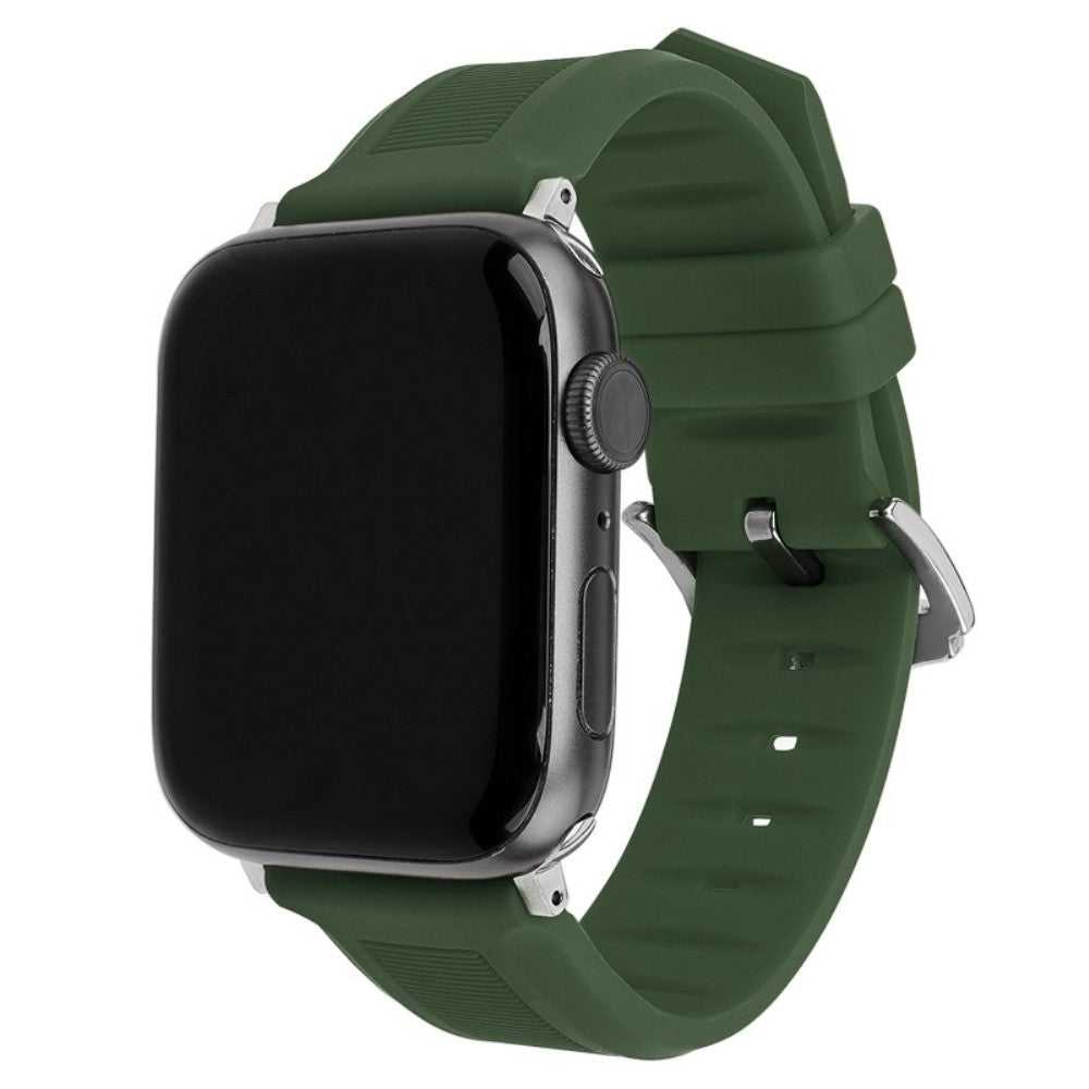 Remarkably Nice Apple Smartwatch Silicone Universel Strap - Green#serie_3