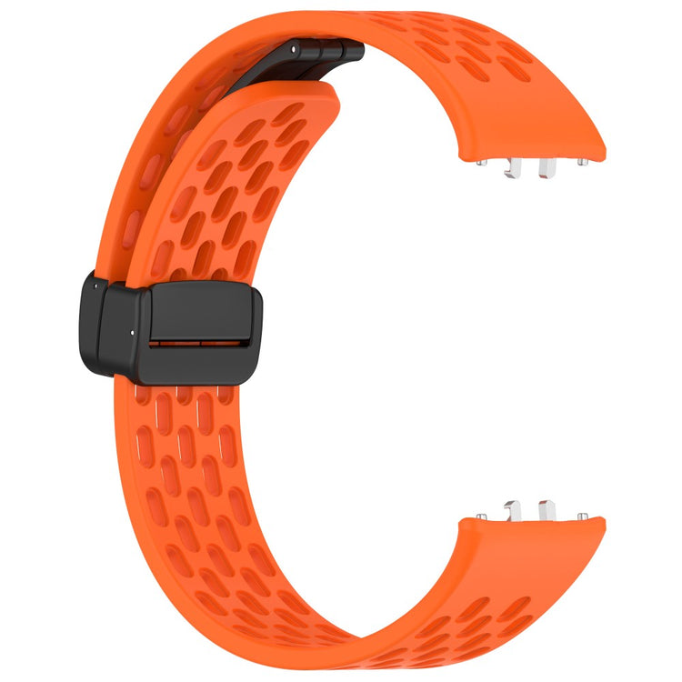 Increadibly Cute Samsung Galaxy Fit 3 Silicone Strap - Orange#serie_5