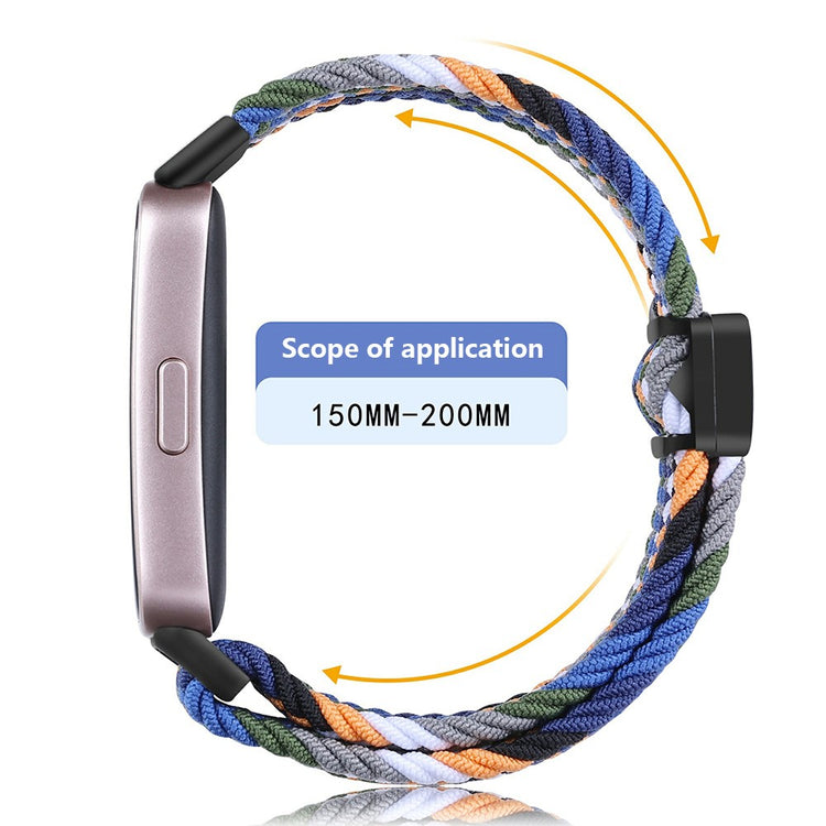 Mega Stylish Huawei Band 8 Nylon Strap - Blue#serie_11