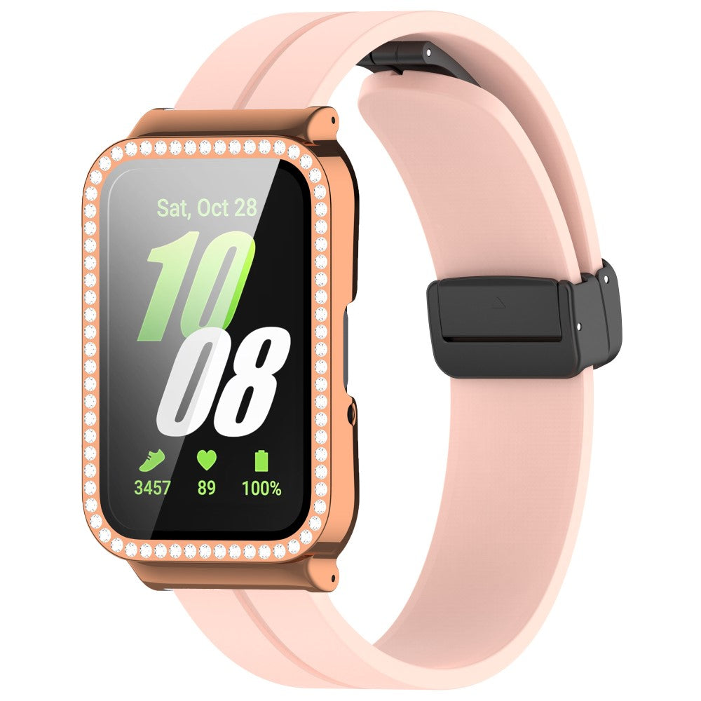 Great Samsung Galaxy Fit 3 Glass Strap - Pink#serie_3