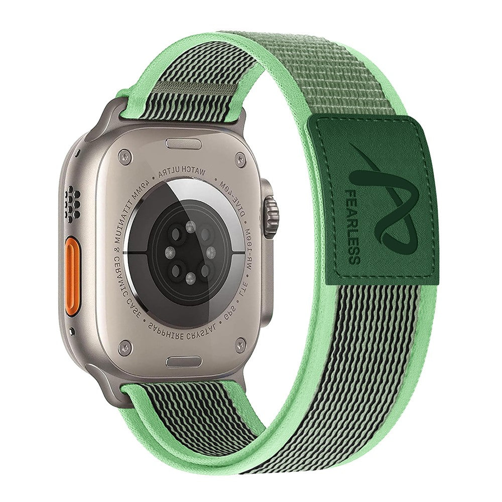 Super Stylish Apple Smartwatch Nylon Universel Strap - Green#serie_2