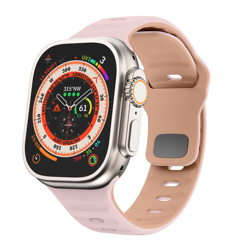 Tough Apple Smartwatch Silicone Universel Strap - Pink#serie_5