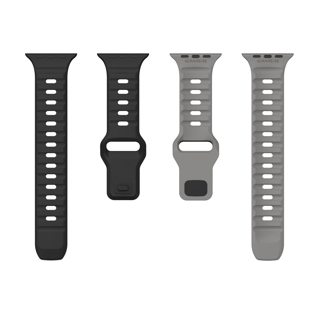 Remarkably Neat Apple Smartwatch Silicone Universel Strap - Black#serie_3