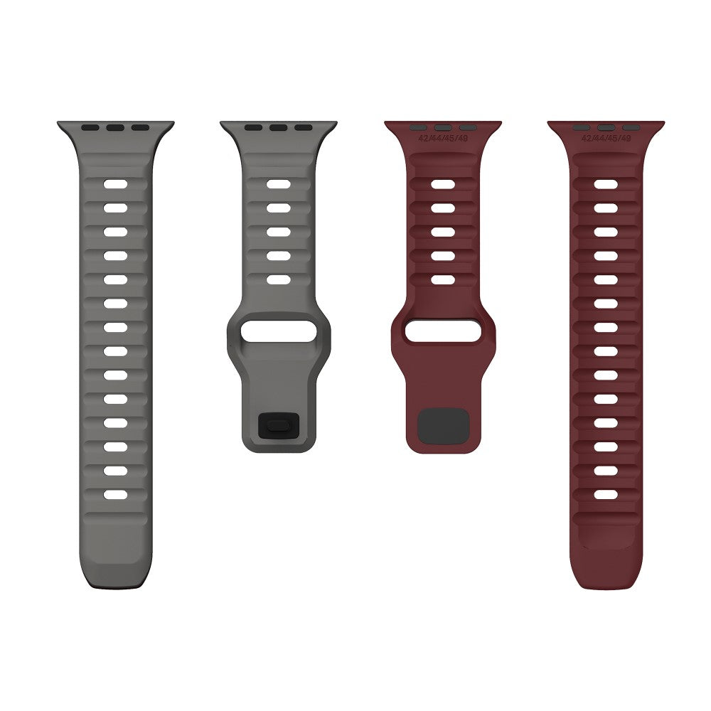 Remarkably Neat Apple Smartwatch Silicone Universel Strap - Red#serie_7