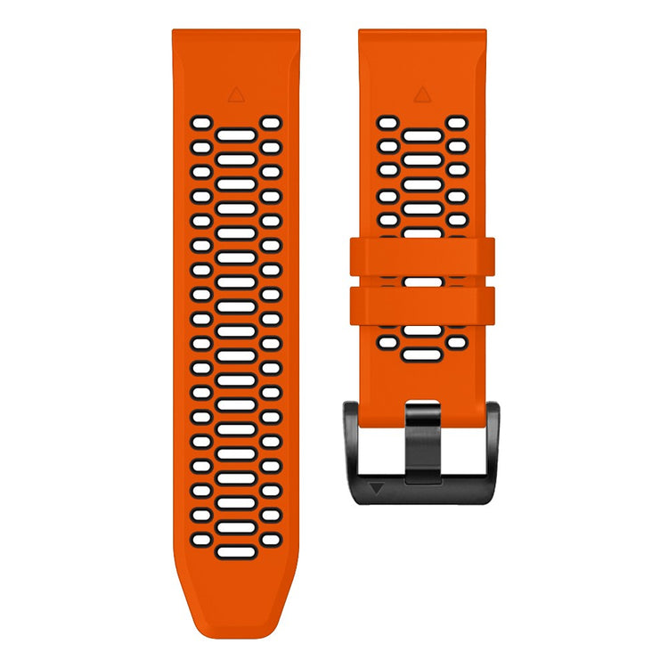 Superb Garmin Smartwatch Silicone Universel Strap - Orange#serie_4