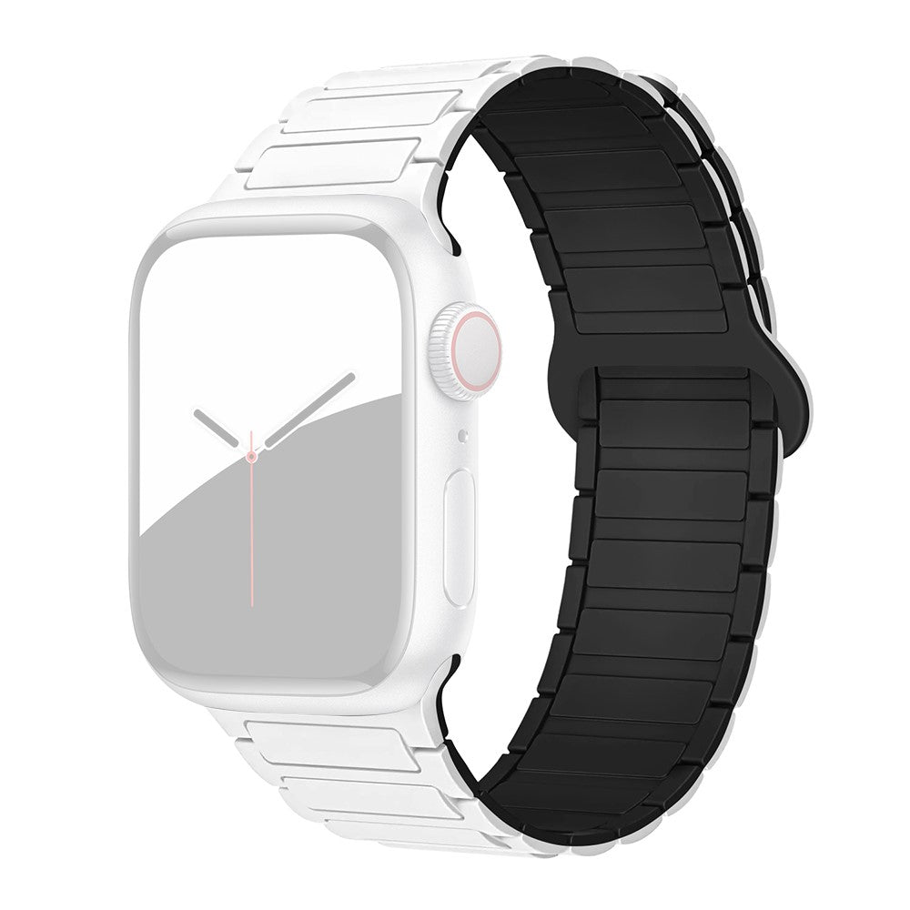 Incredibly Tough Apple Smartwatch Silicone Universel Strap - White#serie_1