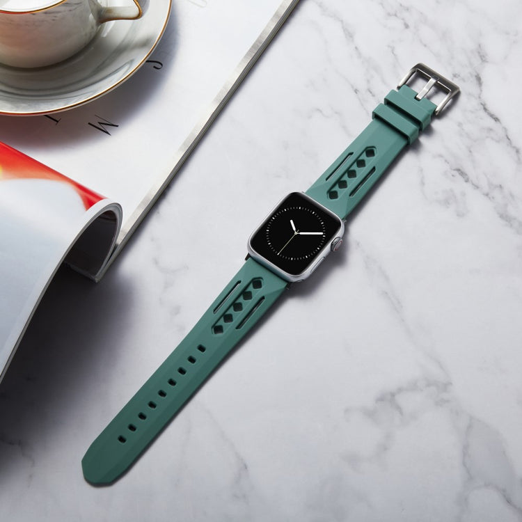 Mega Pleasant Apple Smartwatch Silicone Universel Strap - Green#serie_5