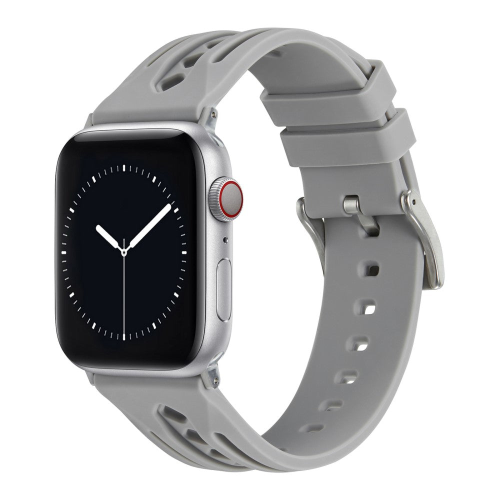 Durable Apple Smartwatch Silicone Universel Strap - Silver#serie_8