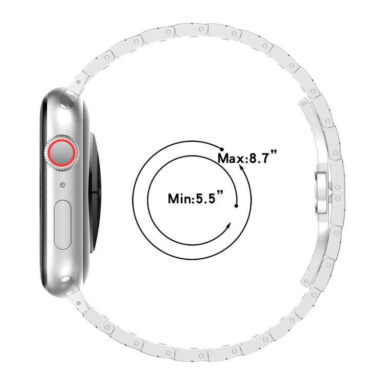 Very Fantastic Apple Smartwatch Metal Universel Strap - Silver#serie_4