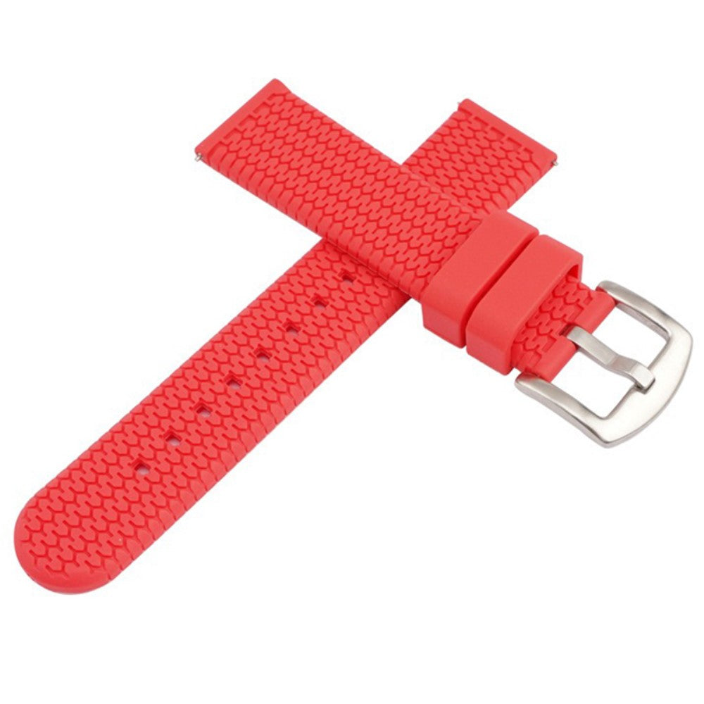 Incredibly Agreeable Smartwatch Silicone Universel Strap - Red#serie_13