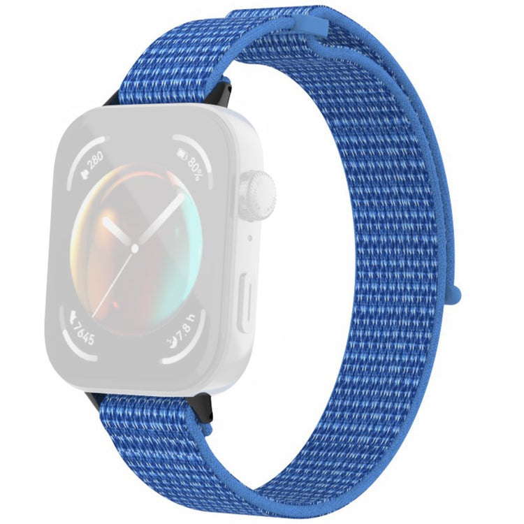 Huawei Watch Fit 3 Watch Strap Magic Tape Nylon Wrist band  - Cape Blue#serie_1