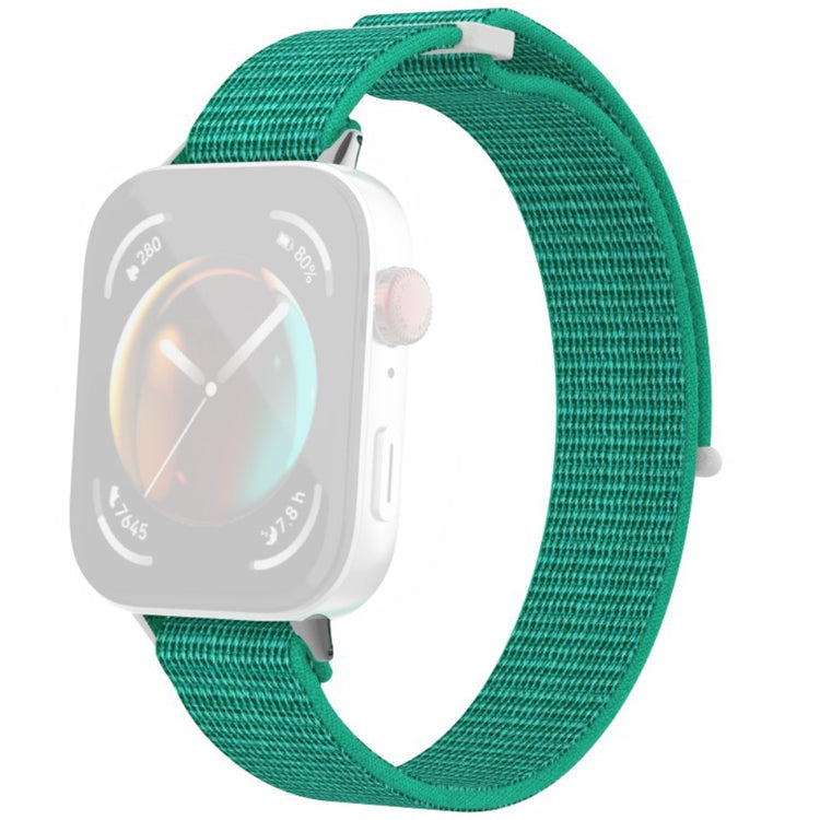 Huawei Watch Fit 3 Watch Strap Magic Tape Nylon Wrist band  - Green#serie_16