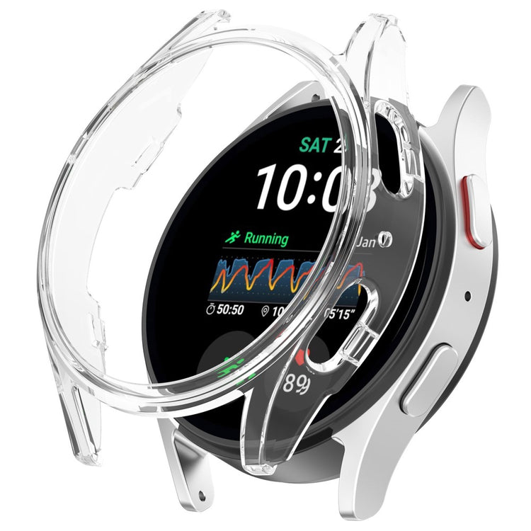 Samsung Galaxy Watch7 40mm Clear Case Hollow-Out Bump Resistant Watch Cover - Transparent#serie_1