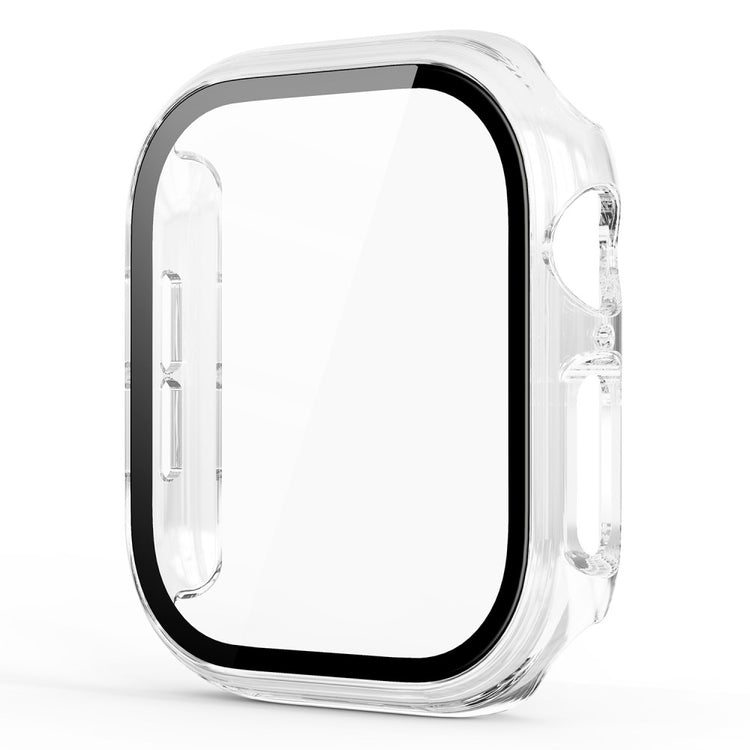 Apple Watch Series 10 42mm Protective Case All-Around Hard Bump Resistant Watch Cover with Tempered Glass Film - Transparent#serie_6