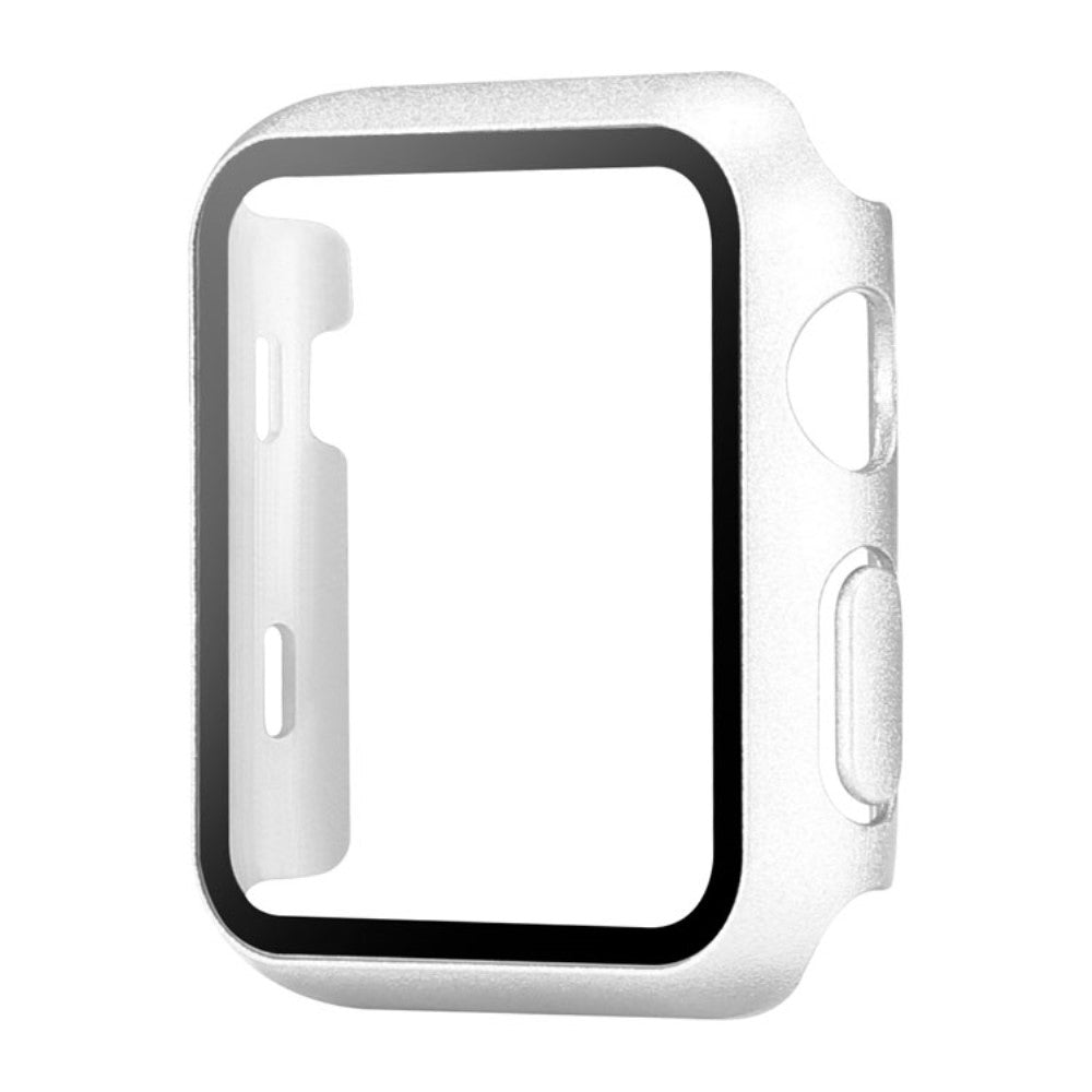 Apple Watch Series 10 46mm Watch Case Protective Hard Bump Resistant Cover with Tempered Glass Film - Silver#serie_3