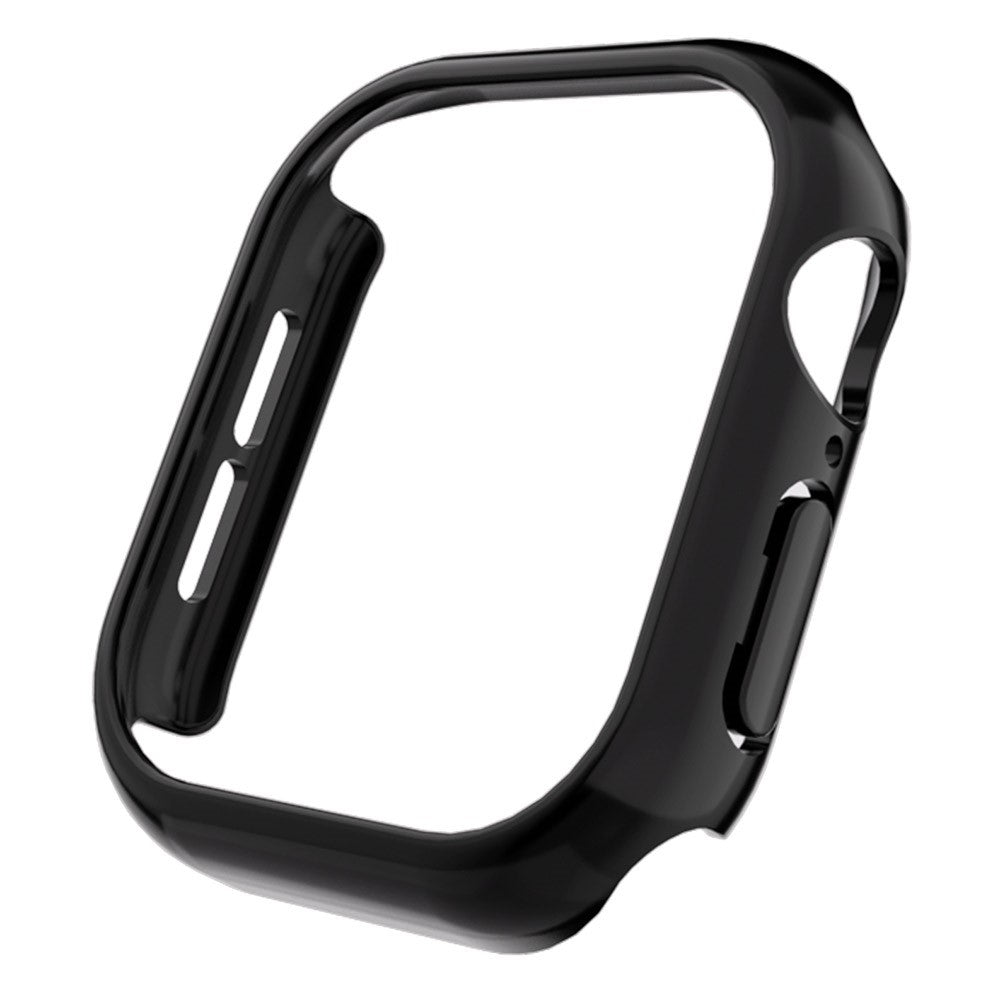 Apple Watch Series 10 42mm Case Matte Hollow Hard Bump Resistant Watch Protective Cover - Original Black#serie_4