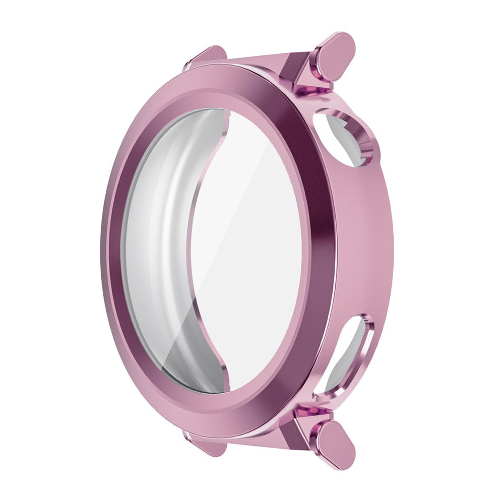 Huawei Watch GT 5 Pro 42mm ENKAY Hat-Prince TPU Watch Case Electroplating Watch Cover with Screen Protector - Pink#serie_1