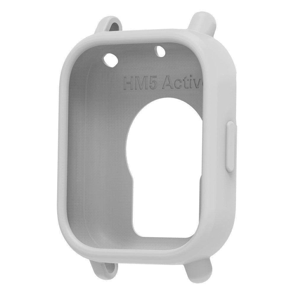 Xiaomi Redmi Watch 5 Active Watch Case Soft Silicone Watch Cover - Grey#serie_11