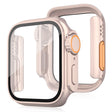 Niewiarygodnie Wygodny Apple Smartwatch Uniwersalne Obudowa z Osłona ekranu w Szkło i Silikon / TPU