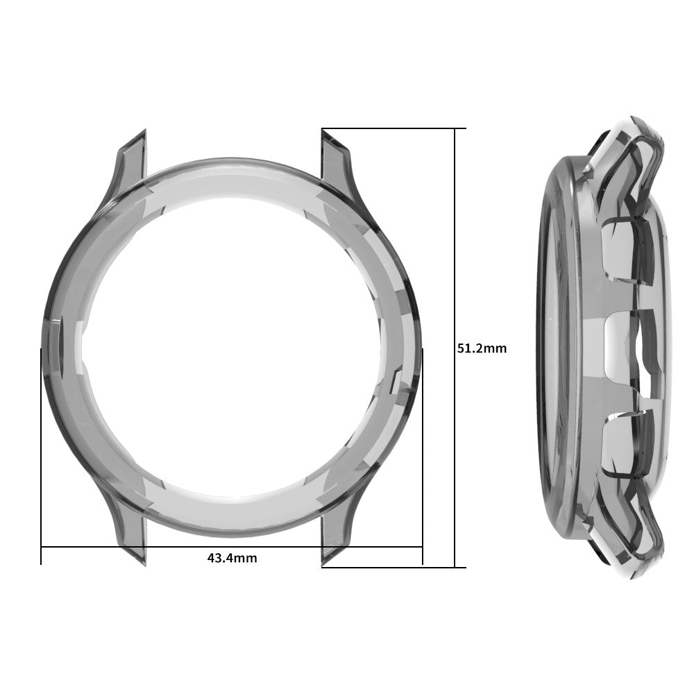 Gennemsigtig Silikone Bumper passer til Garmin Venu 3S - Gennemsigtig#serie_2