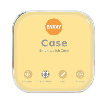 ENKAY Hat Prince Garmin Venu 3 Watch Case All-Around Bump Resistant Cover with HD Tempered Glass Film - Ivory White#serie_6