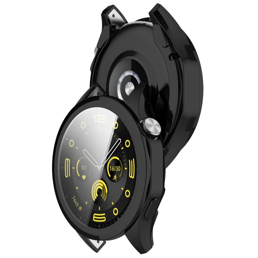 Meget Fed Silikone Cover passer til Huawei Watch GT 4 46mm - Sort#serie_1