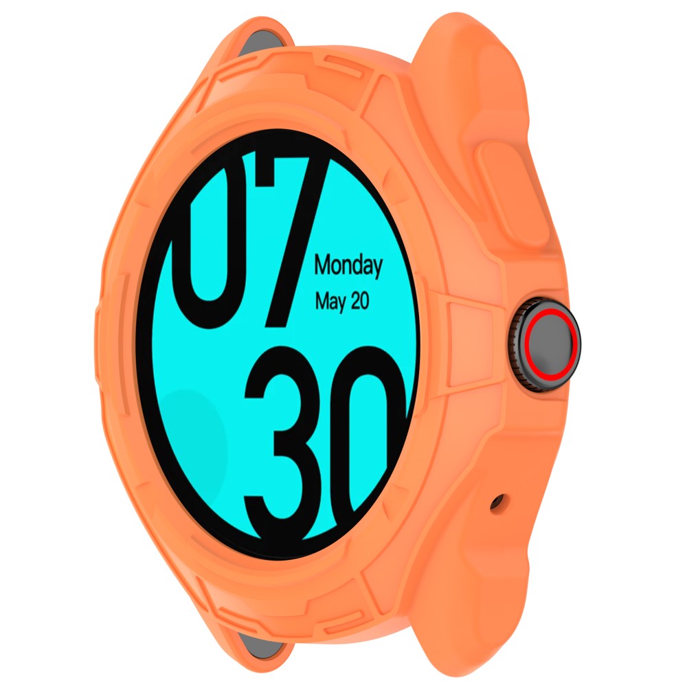 Fleksibel Silikone Bumper passer til TicWatch Pro 5 - Orange#serie_2