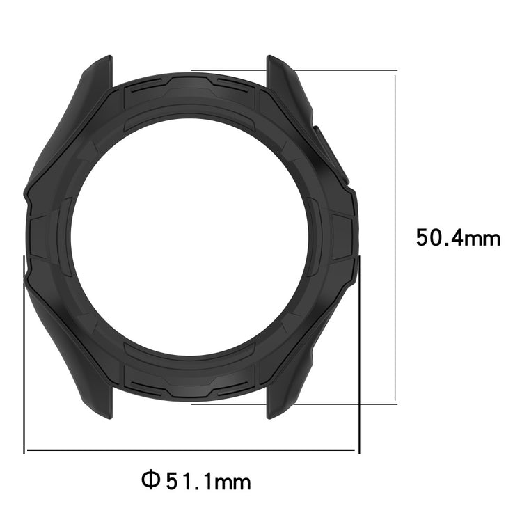 Fleksibel Silikone Bumper passer til TicWatch Pro 5 - Blå#serie_5