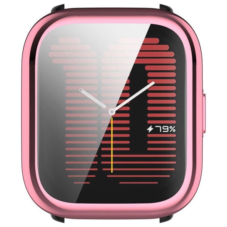 Rigtigt Flot Silikone Cover passer til Amazfit Active - Pink#serie_2