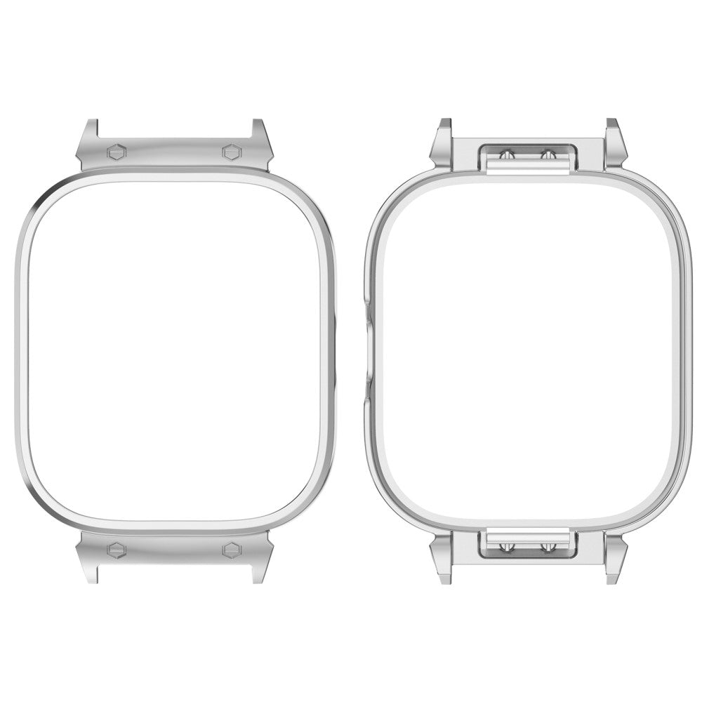 Metal Bumper passer til Xiaomi Redmi Watch 4 - Sølv#serie_3