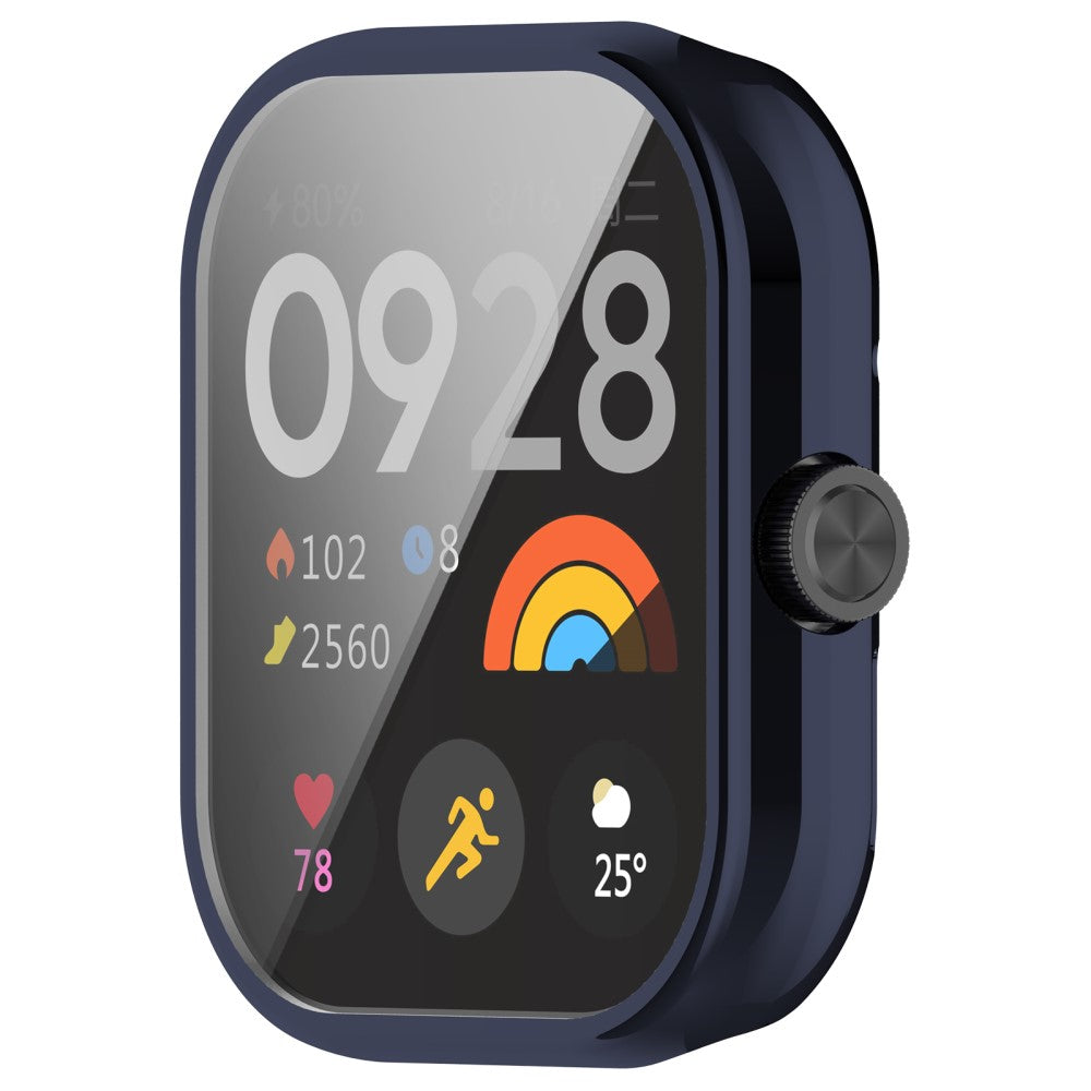 Godt Silikone Cover passer til Xiaomi Redmi Watch 4 - Blå#serie_5