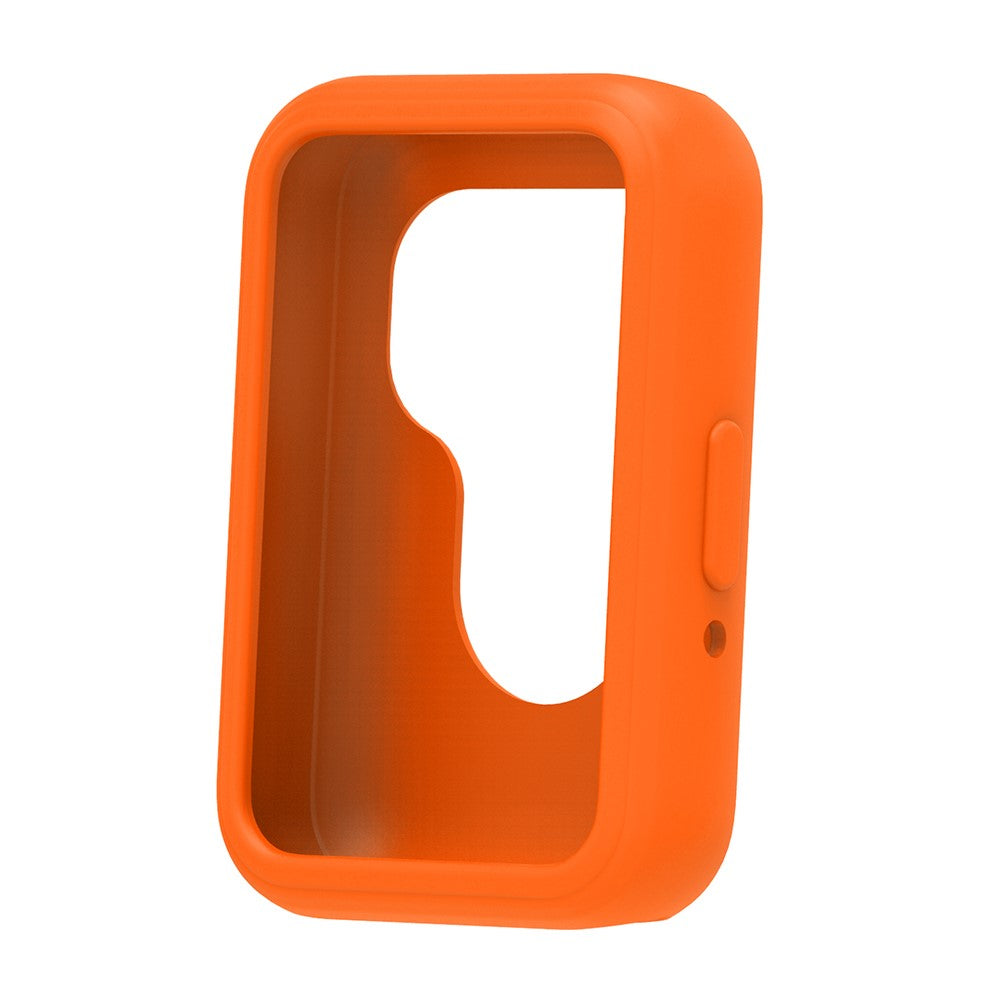 For Samsung Galaxy Fit3 Silicone Protective Cover Anti-Scratch Smart Watch Case - Orange#serie_3