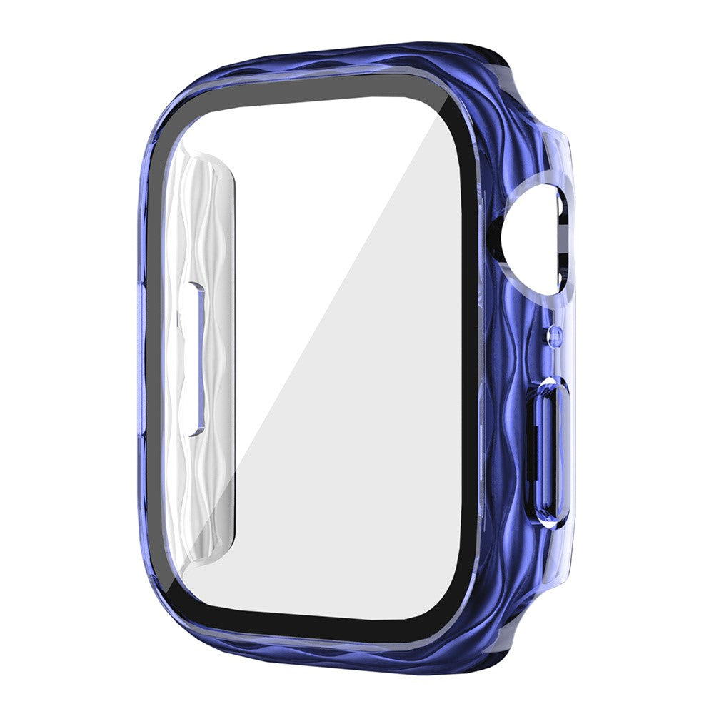 Remarkably Stylish Apple Smartwatch Universel Cover with Screen Protector in Glass - Blue#serie_5