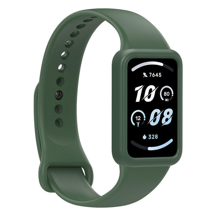 Honor Band 9 Protective Silicone Bumper - Green#serie_1