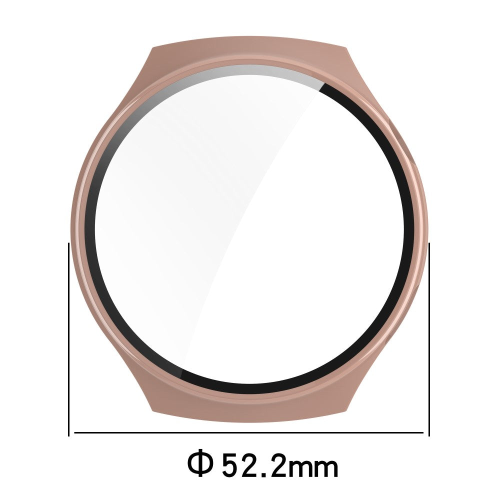 Absolutely Fashionable Huawei Watch 4 Pro Cover with Screen Protector in Glass - White#serie_4