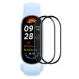 Xiaomi Mi Band 9 Silikon / TPU Zakrzywione 3D Osłona ekranu