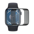Apple Watch Series 10 42mm Silikon / TPU Zakrzywione 3D Osłona ekranu