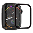 Super Mocny Apple Smartwatch Uniwersalne Obudowa z Osłona ekranu w Szkło i Silikon / TPU