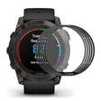 2szt Garmin Fenix 7S Pro Silikon / TPU Zakrzywione 3D Osłona ekranu