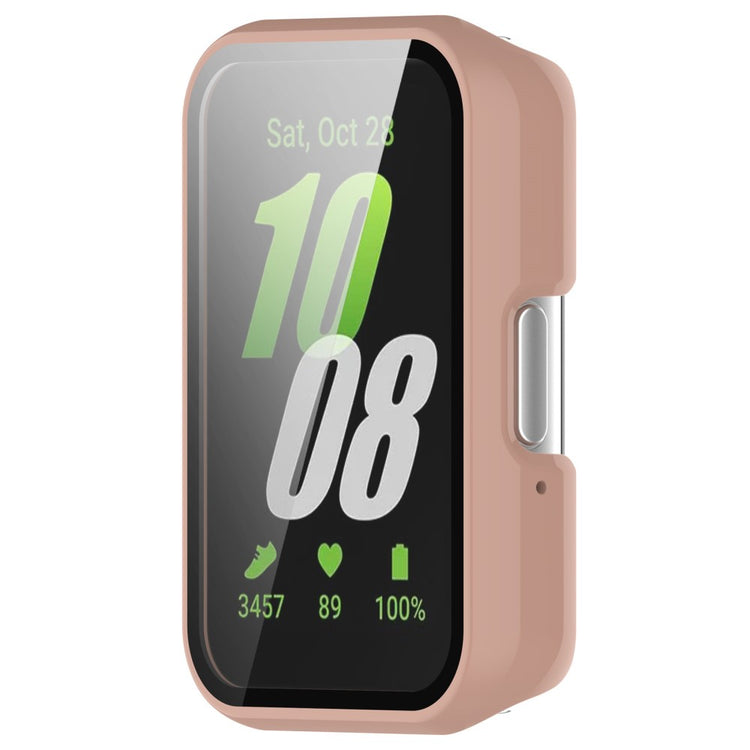 Mega Fashionable Samsung Galaxy Fit 3 Cover with Screen Protector in Plastic and Glass - Pink#serie_5