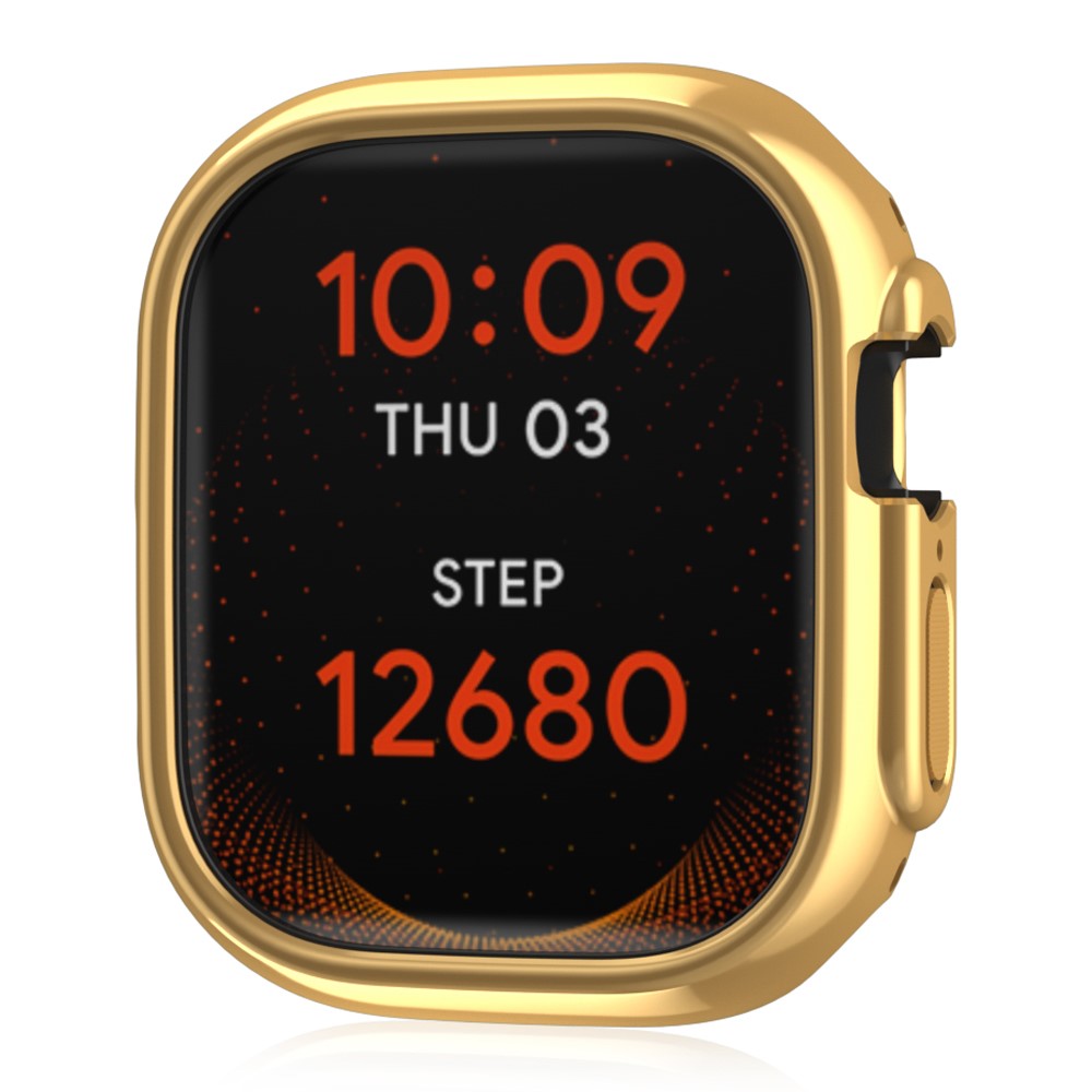 Remarkably Fashionable Apple Smartwatch Plastic Cover - Gold#serie_2