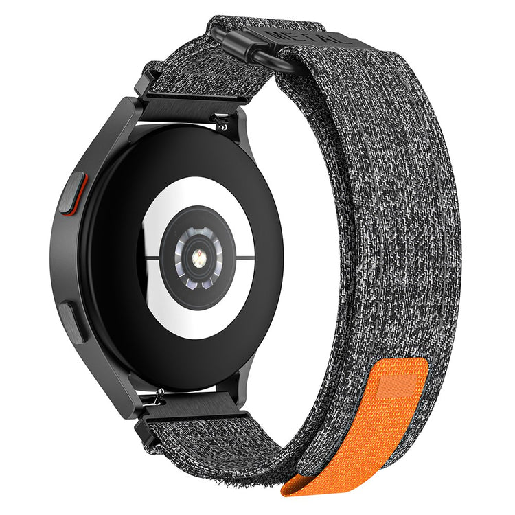 Supercool Nylon Universal Rem passer til Samsung Smartwatch - Sølv#serie_1