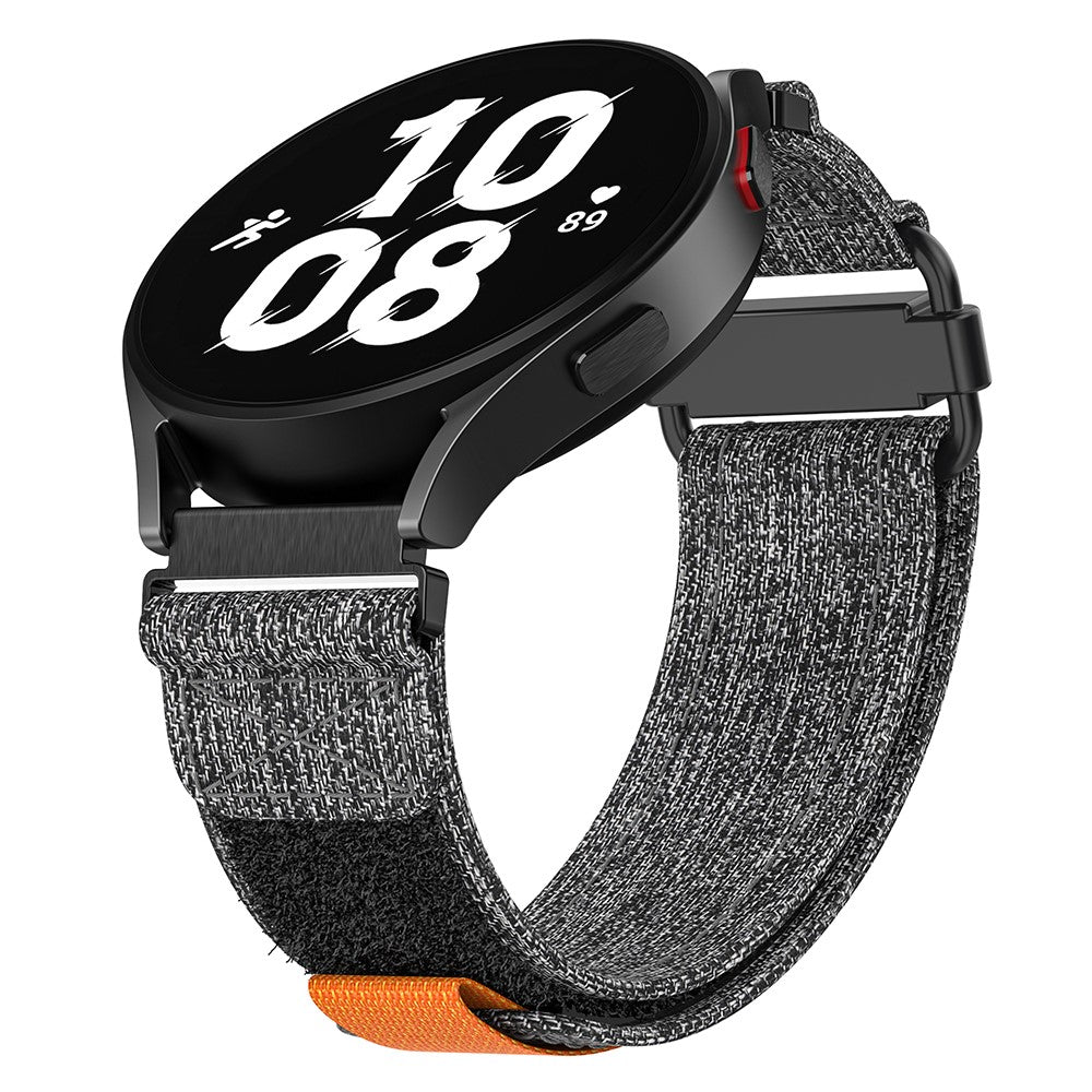 Supercool Nylon Universal Rem passer til Samsung Smartwatch - Sølv#serie_1