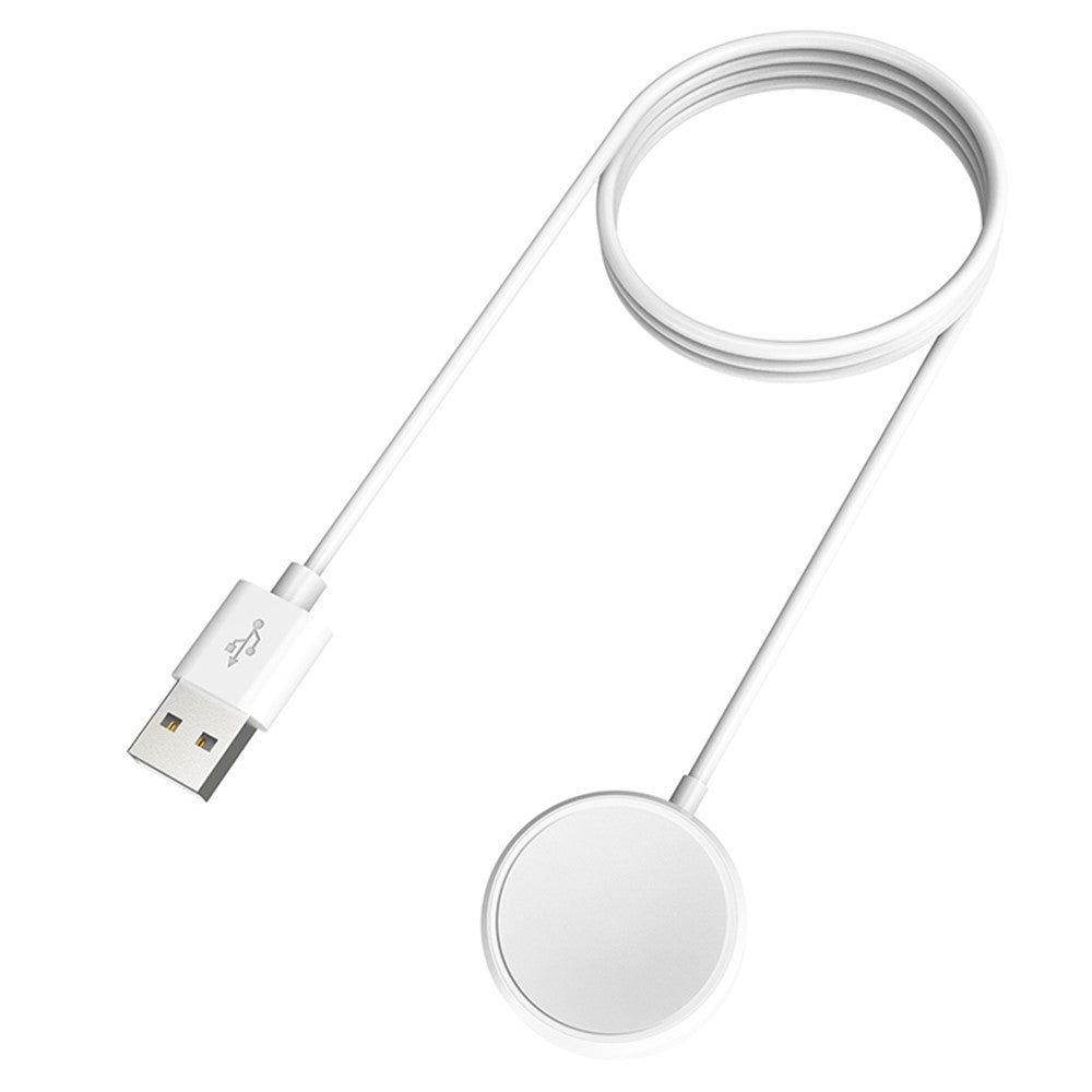 Plastic And Silicone Haylou Watch R8 Wireless USB Charger - White#serie_2