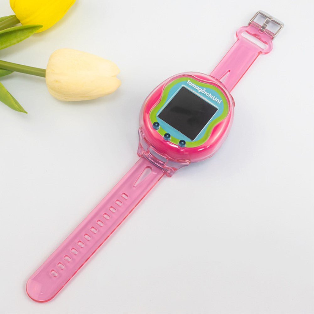 Super Fint Silikone Rem passer til Tamagotchi Uni (2023) - Pink#serie_1