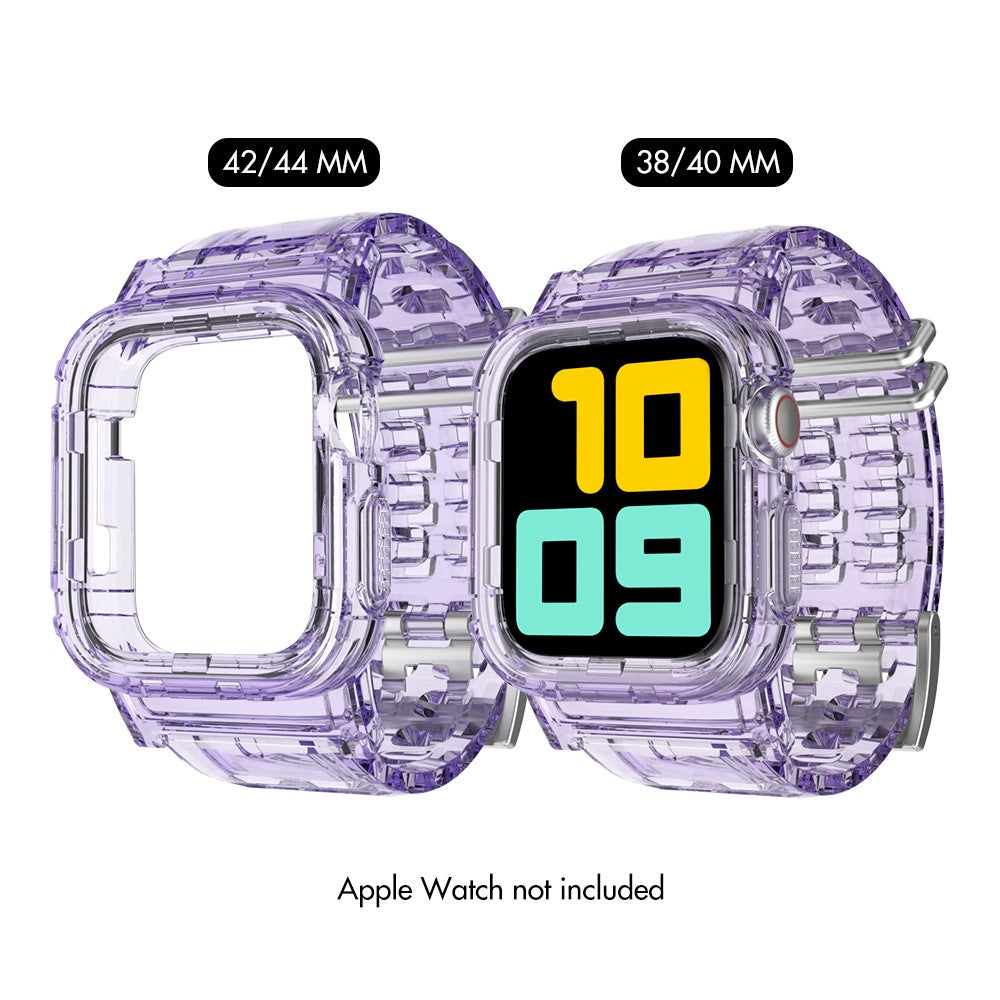 Really Cool Apple Smartwatch Silicone Universel Strap - Purple#serie_2