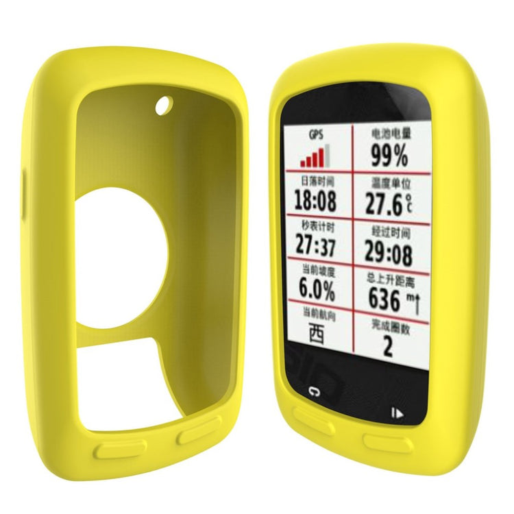 Mega Flot Garmin Edge 800\810 Silikone Cover - Gul#serie_4