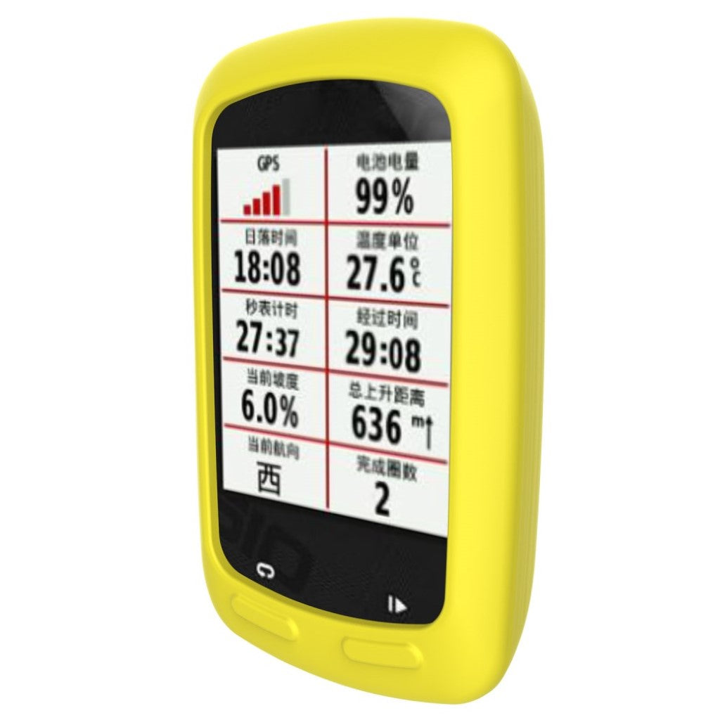 Mega Flot Garmin Edge 800\810 Silikone Cover - Gul#serie_4