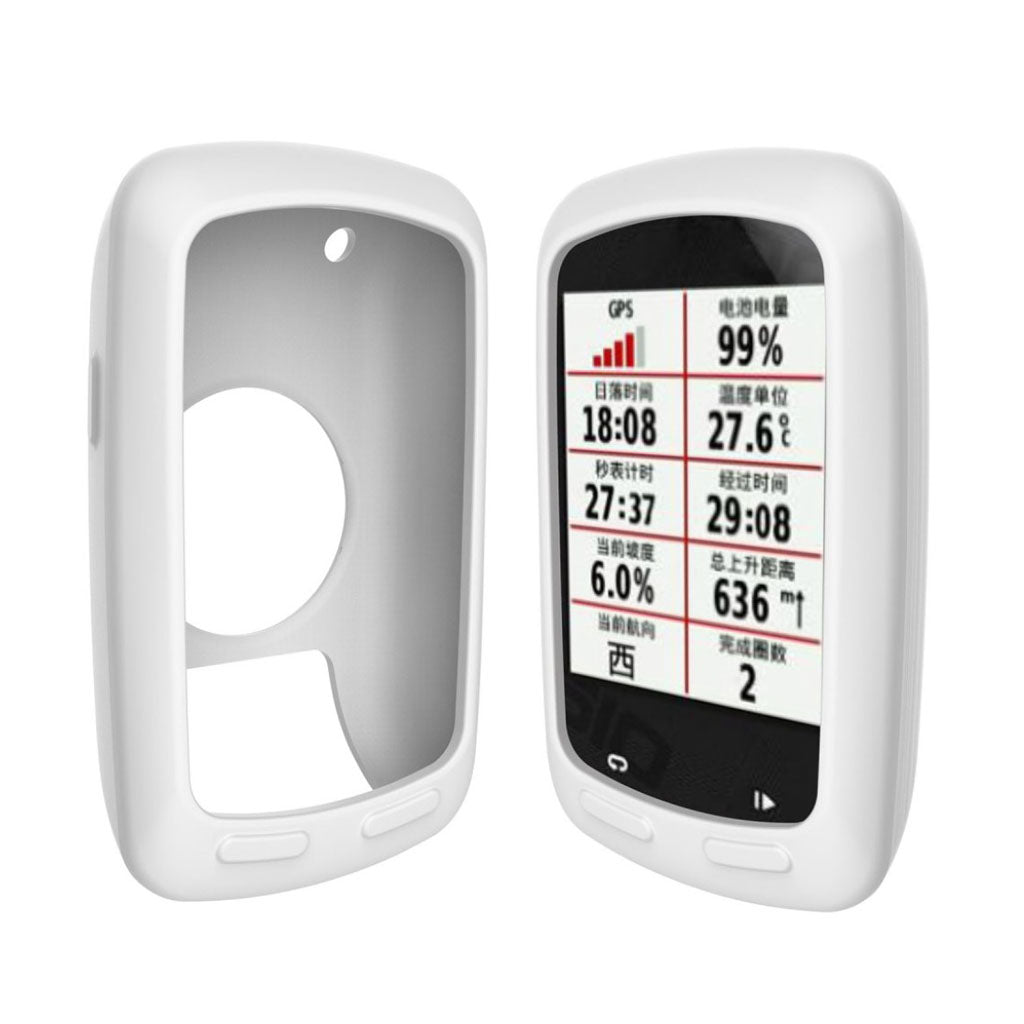 Mega Flot Garmin Edge 800\810 Silikone Cover - Hvid#serie_9